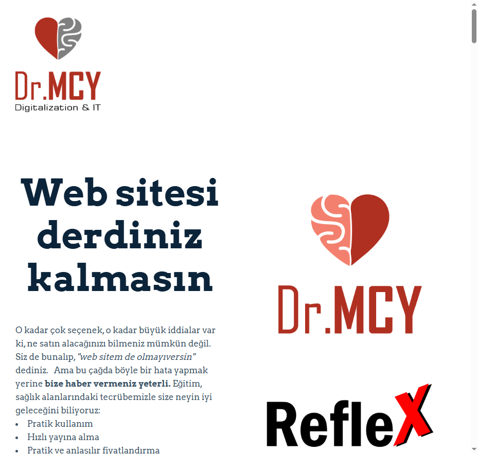 Site DrMCY Web Çözümleri